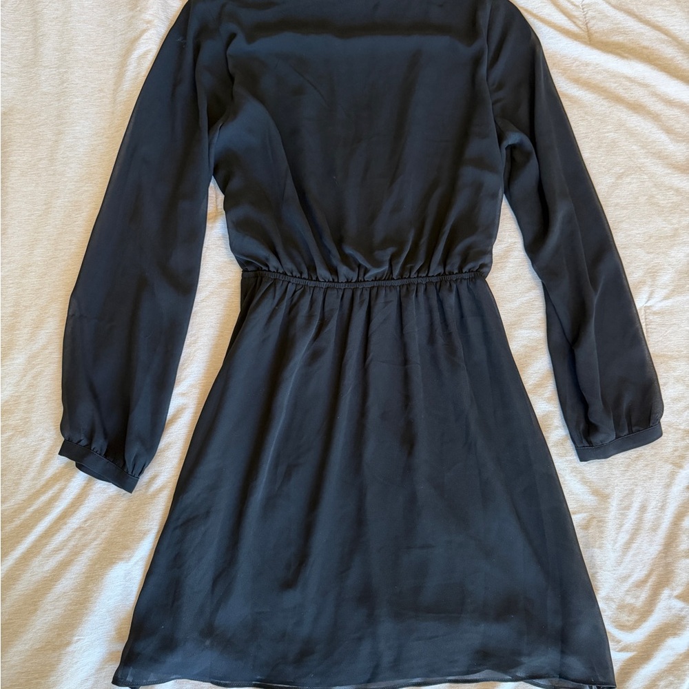 Express Black Long Sleeve Dress - Picture 5 of 9